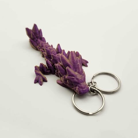 Gemstone Tadling Keychain