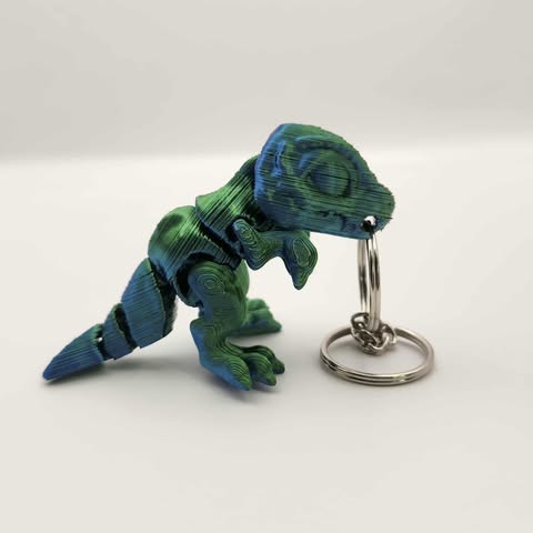 Tiny Trex Keychain
