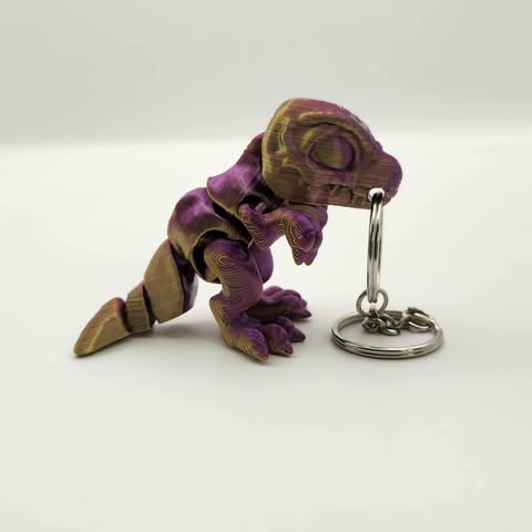 Tiny Trex Keychain
