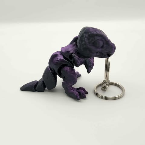 Tiny Trex Keychain