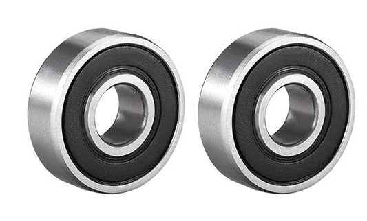 608 2RS Ball Bearings (8mm x 22mm x 7mm) 2 PCS