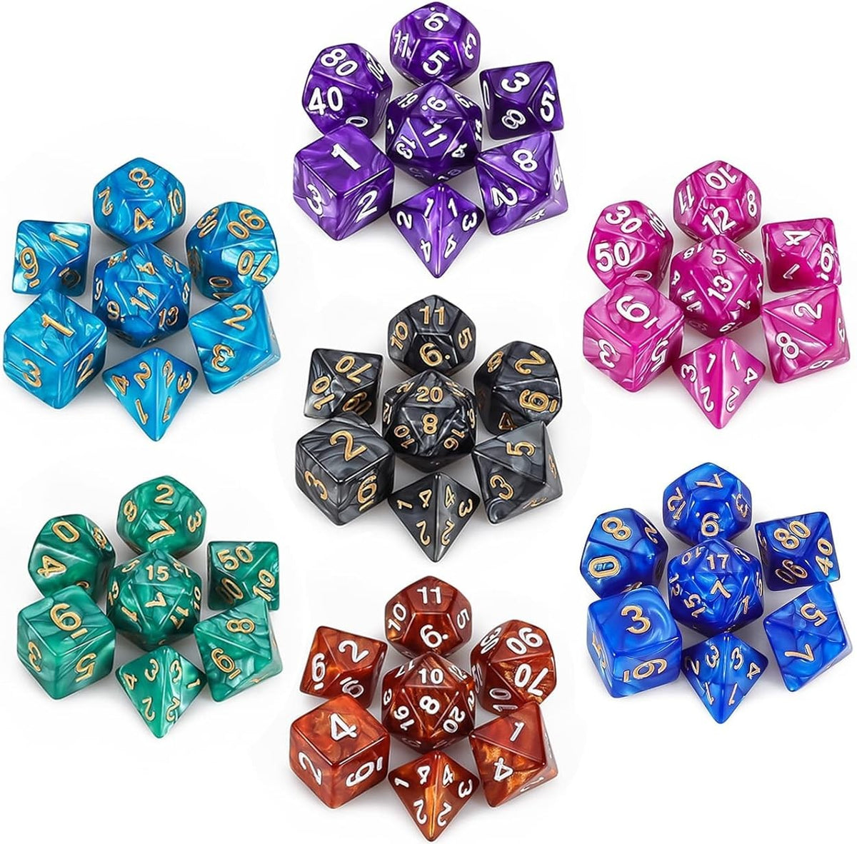 DnD dice set (7pcs)