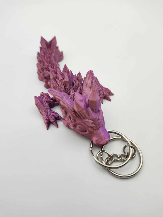 Wolf Dragon Tadling Keychain