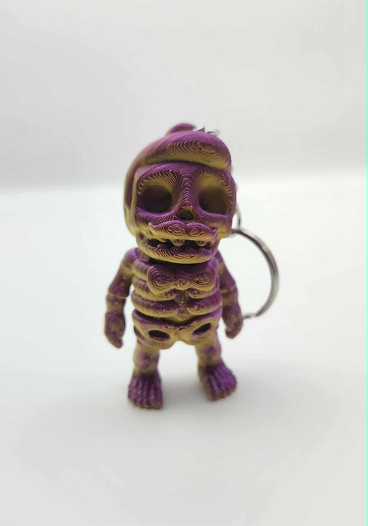 Mr Skeleton Keychain
