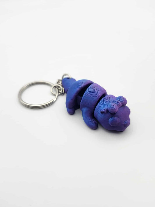 Female Beaver Keychain