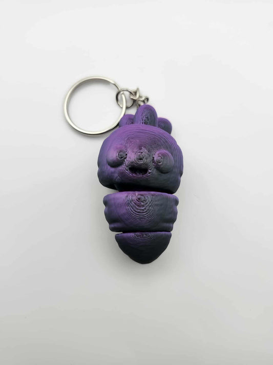 Tiny Carrot No Legs Keychain