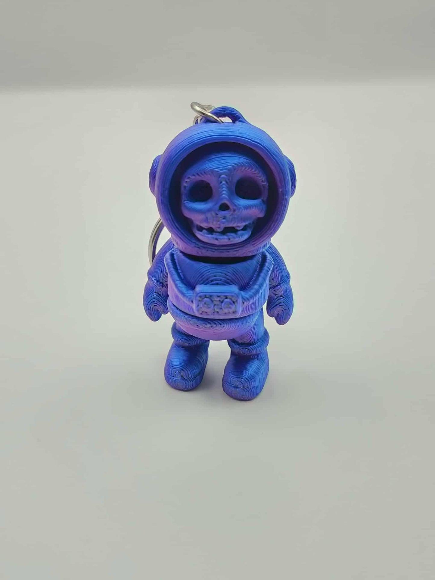 Skeleton Astronaut Keychain