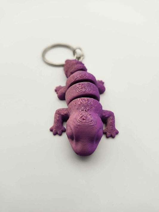 Leopard Gecko Keychain