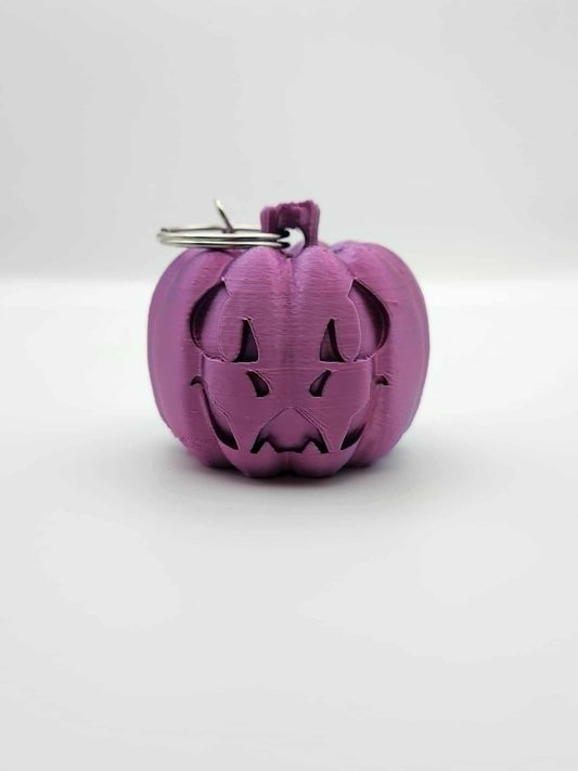 Dragon-O-Latern Keychain Solid