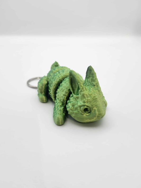 Large Bunny Keychain